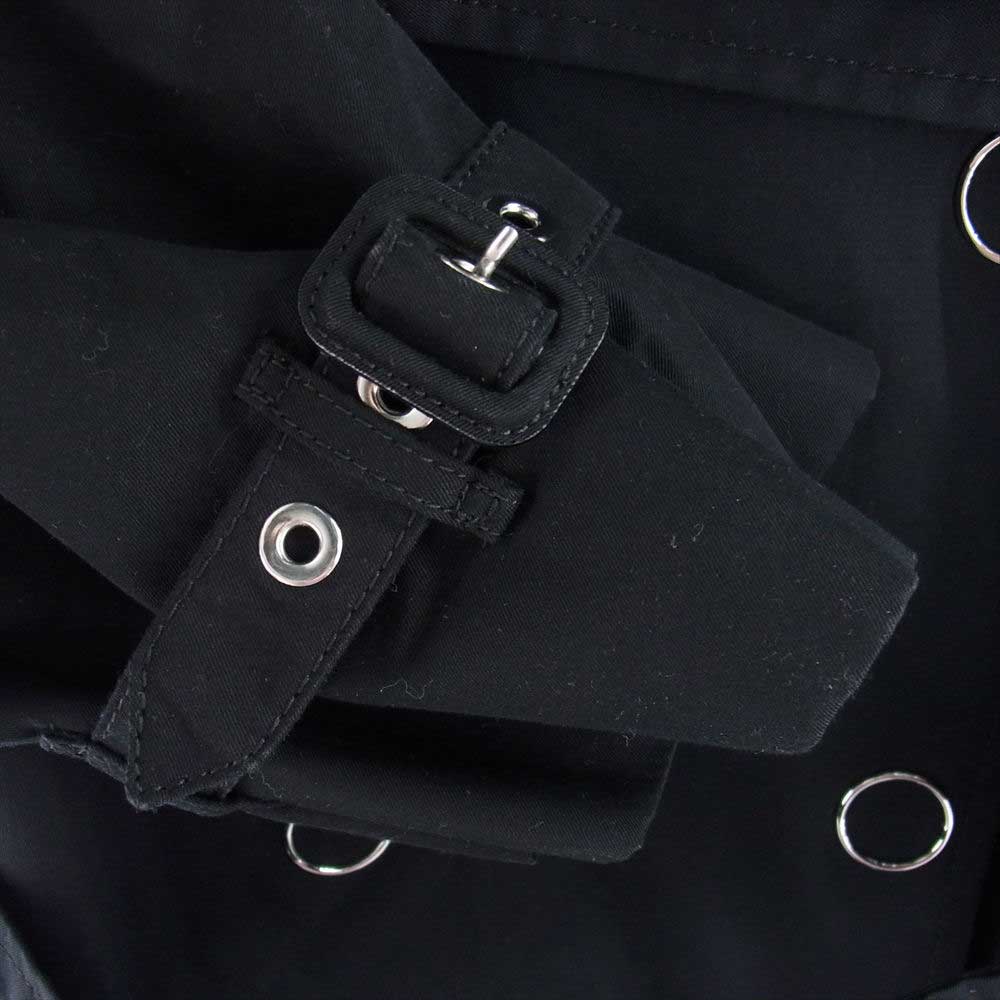 BURBERRY バーバリー 109176982 裏チェック スナップボタン トレンチ コート【中古】