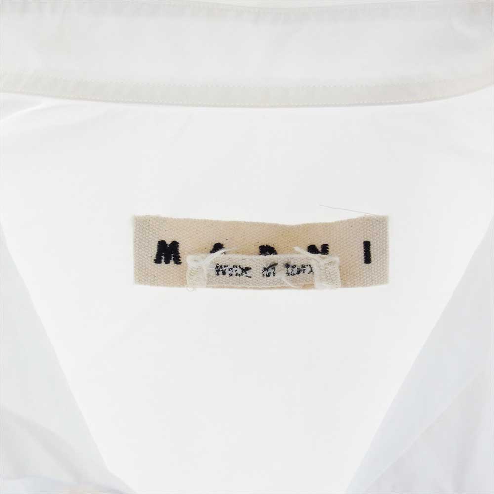マルニ アーム バンド 長袖 シャツ ホワイト系 46【中古】