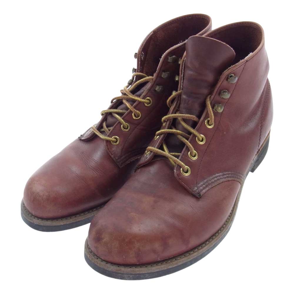 RED WING レッドウィング 8016 BLACKSMITH ブラックスミス レースアップブーツ ボルドー スピットファイヤ ブラウン系 US9D【中古】