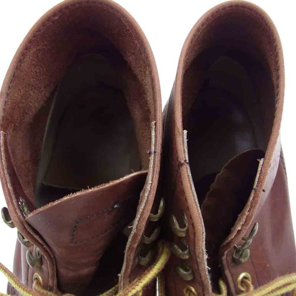 RED WING レッドウィング 8016 BLACKSMITH ブラックスミス レースアップブーツ ボルドー スピットファイヤ ブラウン系 US9D【中古】