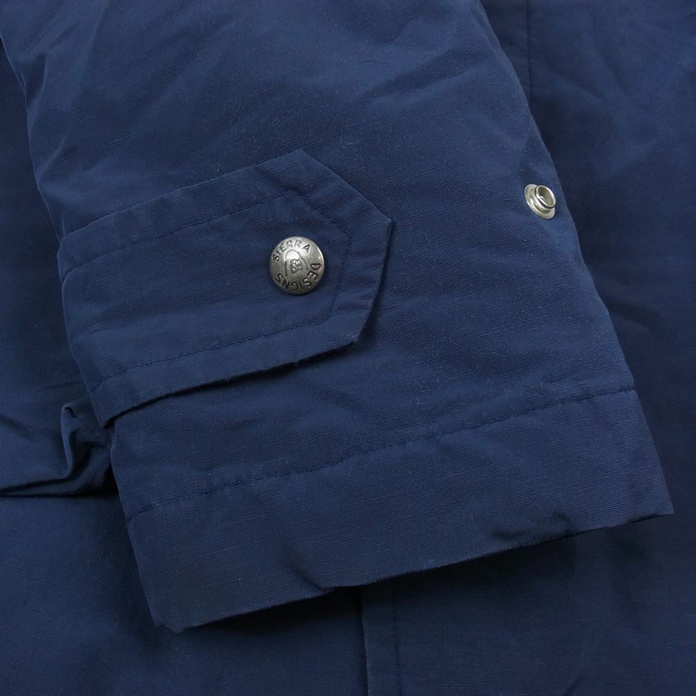キャプテンサンシャイン 1335J × SIERRA DESIGNS シェラデザイン 60/40 クロス ステンカラー コート ネイビー系 S【中古】