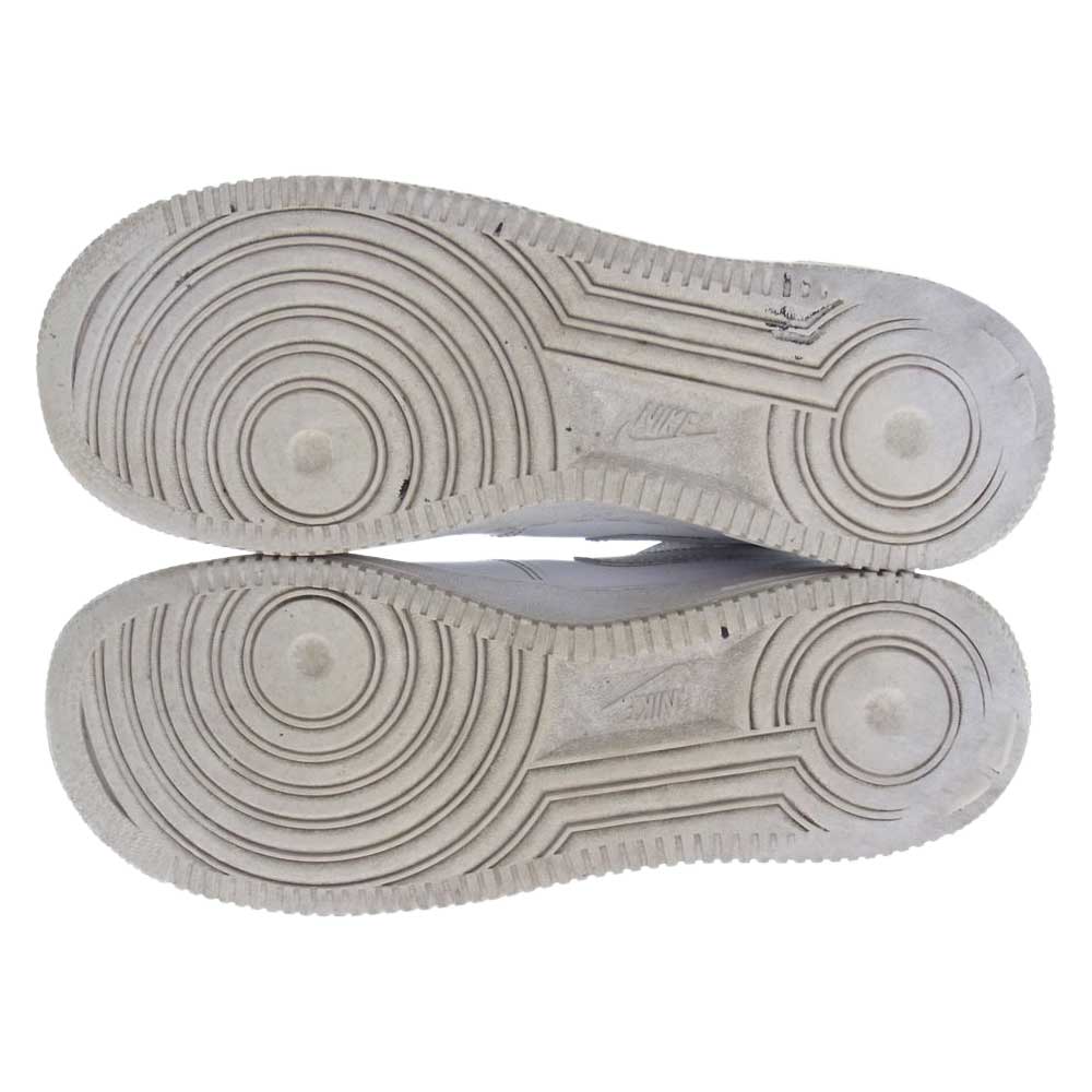 NIKE ナイキ 315123-111  AIR FORCE1 MID エアフォース1 ミッド ミドルカット スニーカー  ホワイト系 26.5cm【中古】