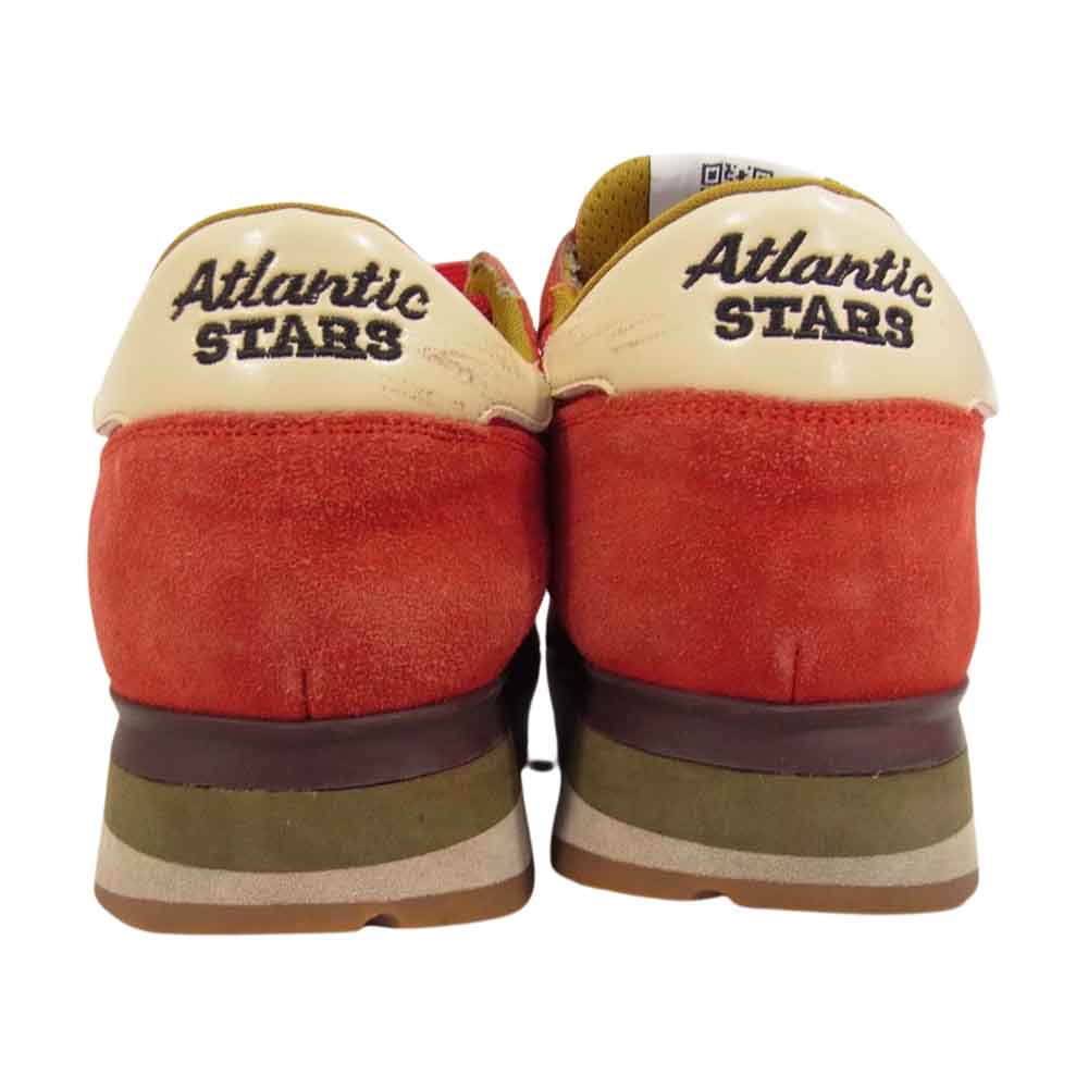 アトランティックスターズ ローカット スニーカー レッド  レッド系 41【中古】