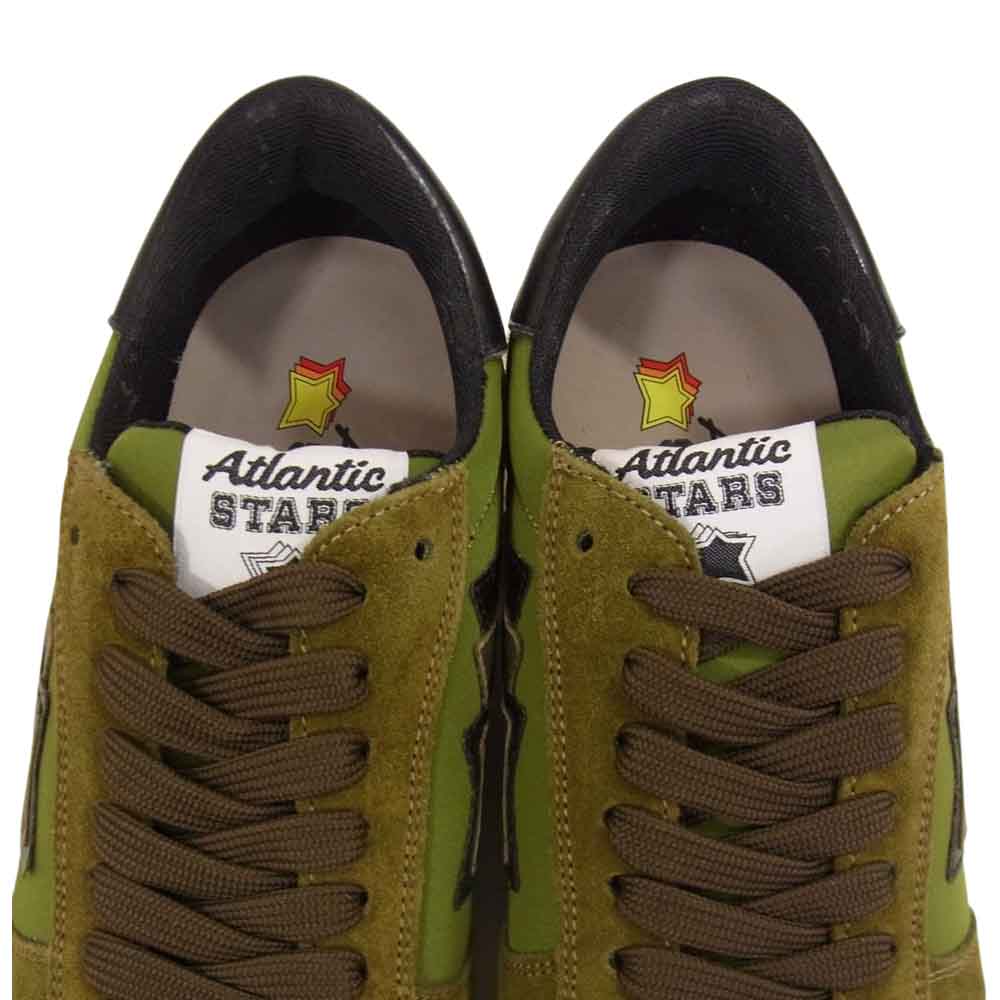 アトランティックスターズ ローカット スニーカー カーキ カーキ系 40【新古品】【未使用】【中古】