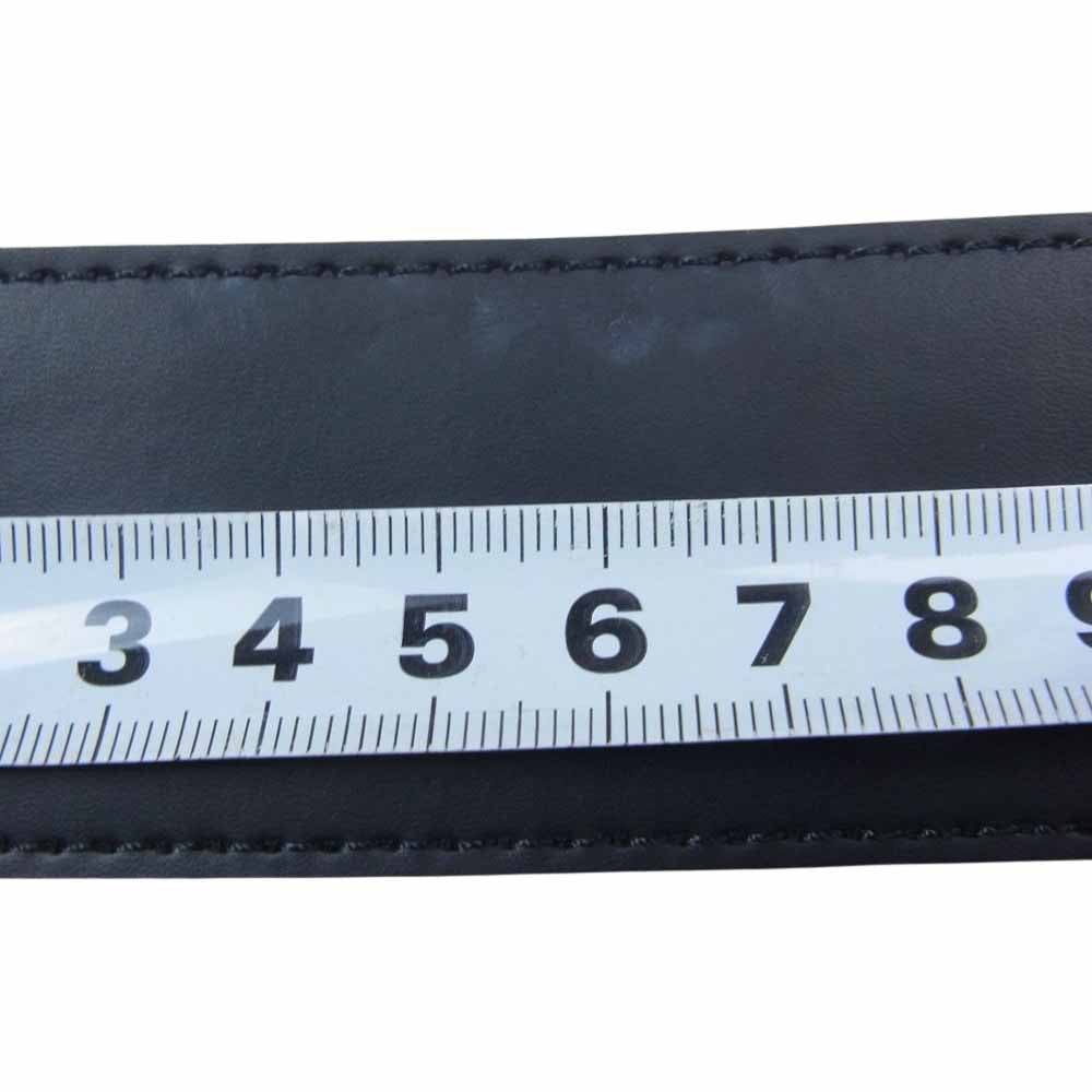 LOUIS VUITTON ルイ・ヴィトン M0342 ダミエグラフィット 3D サンチュール  LVイニシャル 40MM リバーシブル レザー ベルト アンタークティカ グレー系 90/36【中古】