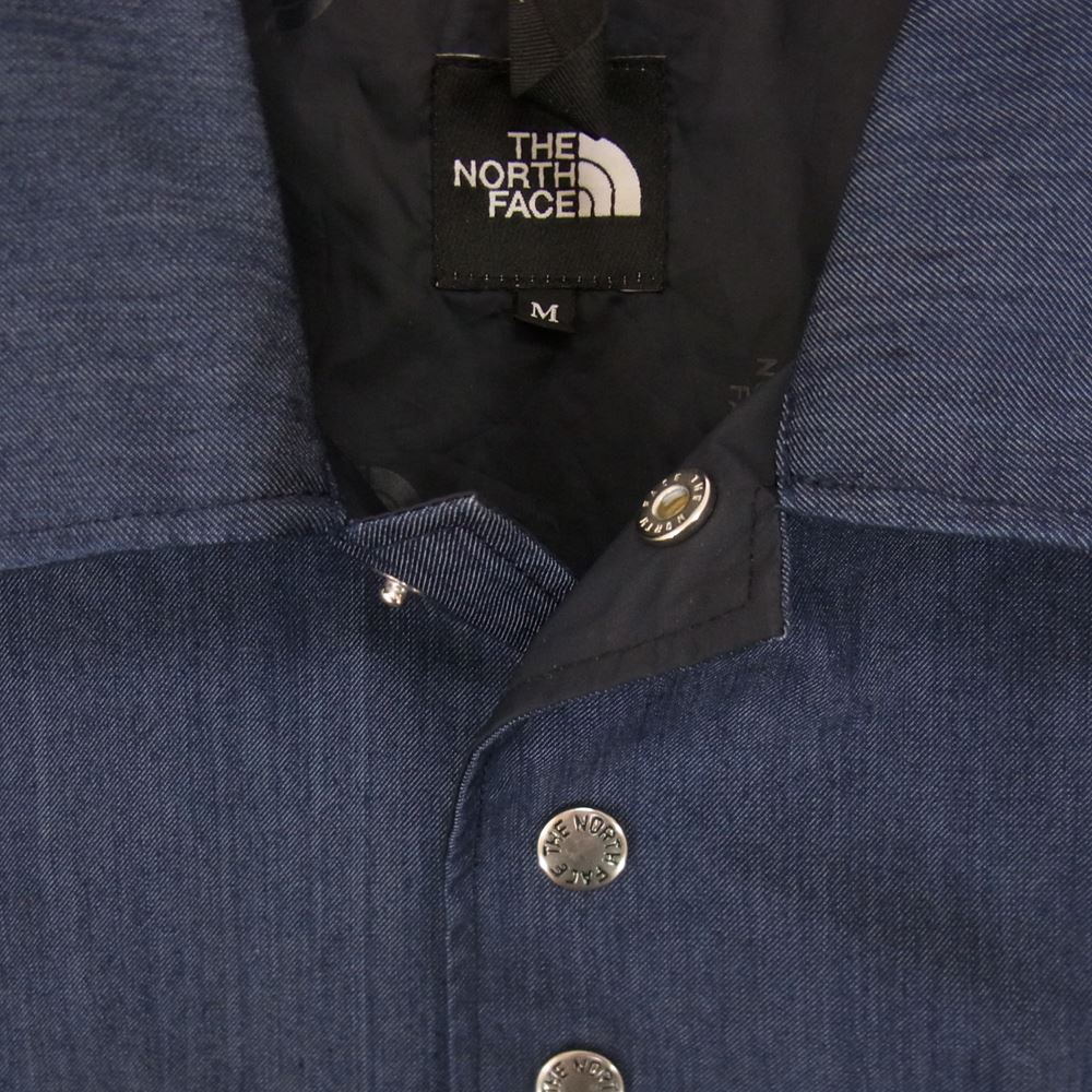 THE NORTH FACE ノースフェイス NP12042 GTX DENIM COACH JACKET デニム コーチ ジャケット ネイビー系 M【中古】