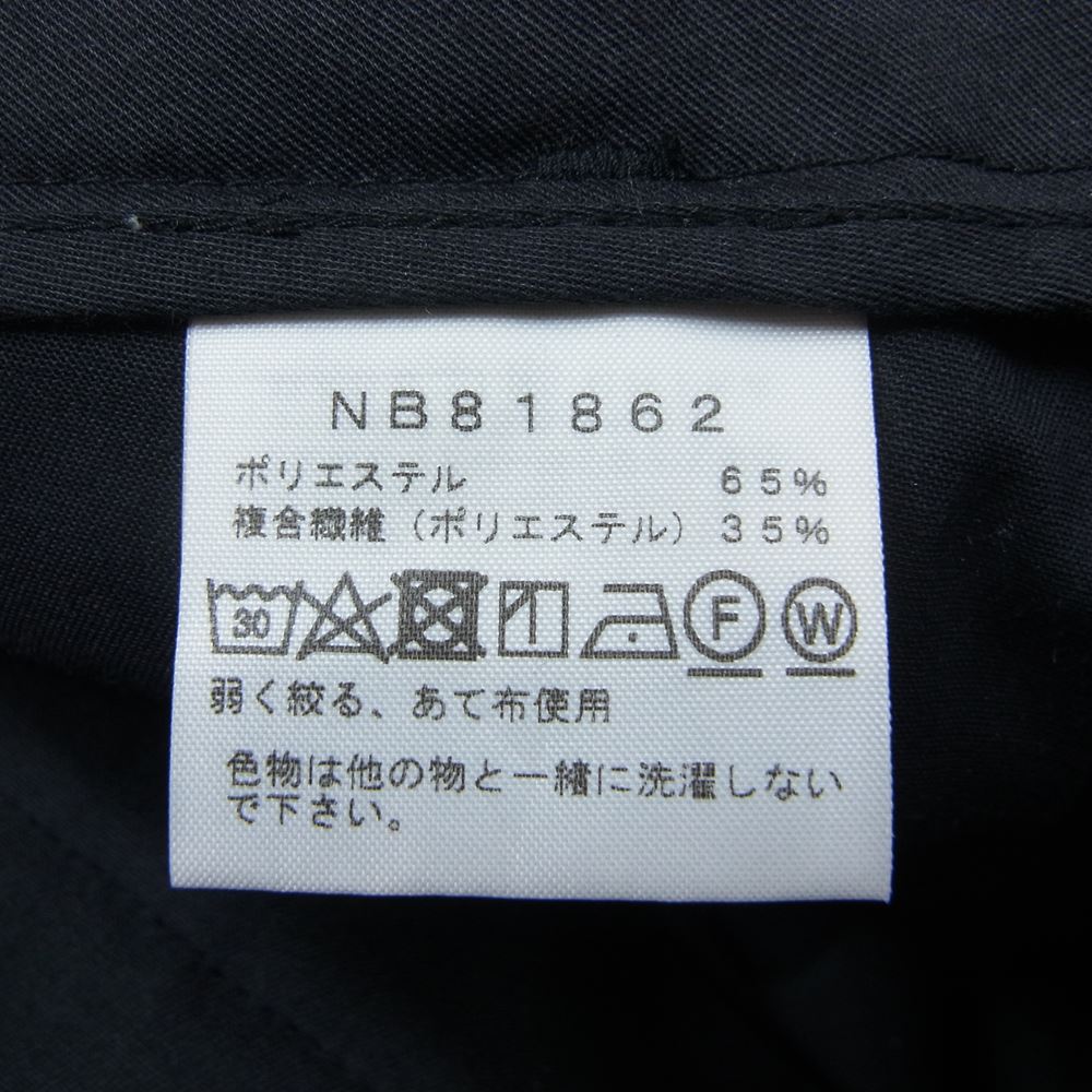 THE NORTH FACE ノースフェイス NB81862 Bison Chino Pant バイソンチノパンツ ブラック系 L【中古】