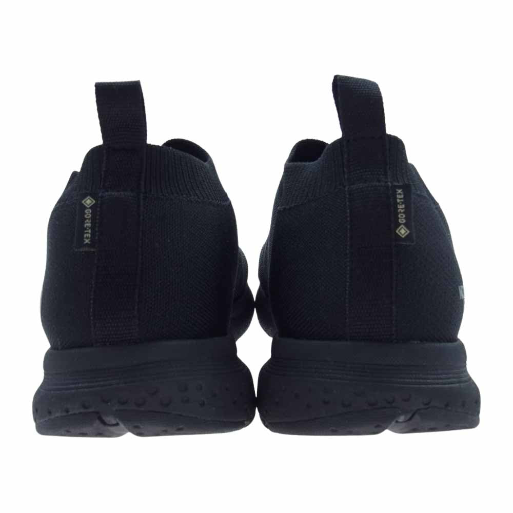 THE NORTH FACE ノースフェイス NF51998 Velocity Knit GORE-TEX Invisible Fit インビジブルフィット スリッポン ローカット スニーカー ブラック系 28.0ｃｍ【中古】