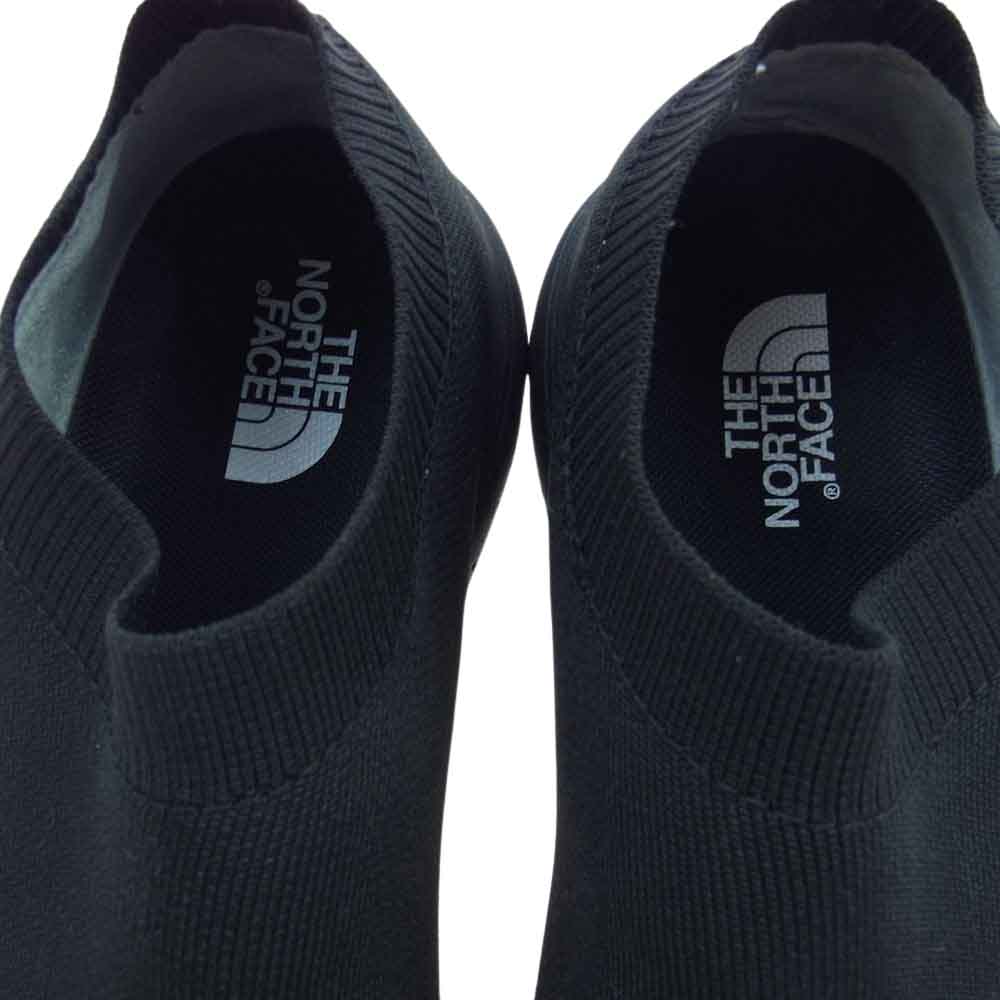 THE NORTH FACE ノースフェイス NF51998 Velocity Knit GORE-TEX Invisible Fit インビジブルフィット スリッポン ローカット スニーカー ブラック系 28.0ｃｍ【中古】