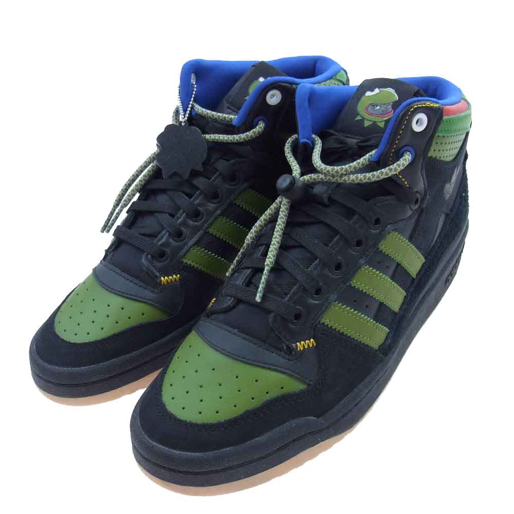 adidas アディダス GZ4396  FORUMMIDRT HEBRU BRANTLEY ヘブル ブラントリー フォーラム ミッド ハイカット スニーカー マルチカラー系 27.5cm【新古品】【未使用】【中古】