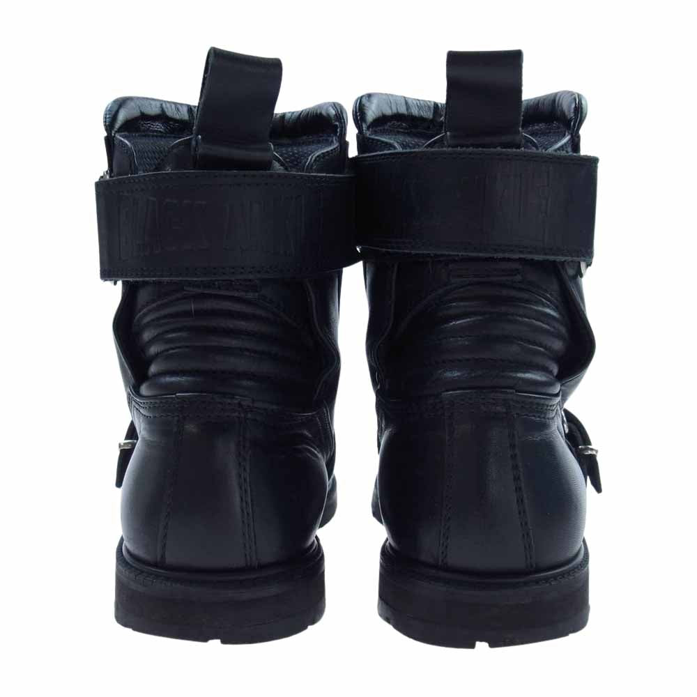 KADOYA カドヤ ブラック アンクル レザー ショートブーツ ブラック系