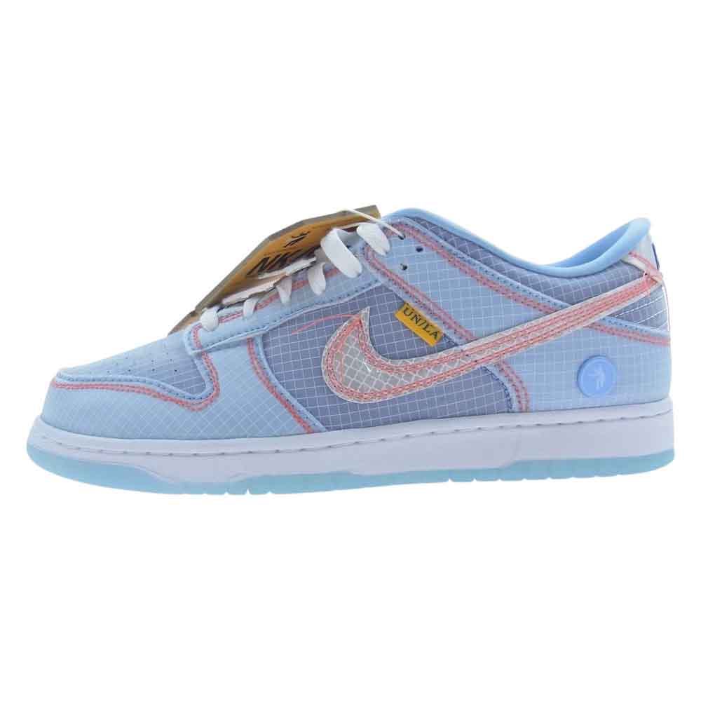 NIKE ナイキ DJ9649-400  × UNION DUNK LOW Passport Pack ユニオン ダンク ローカット スニーカー パスポートパック ブルー マルチカラー系 27.0cm【新古品】【未使用】【中古】