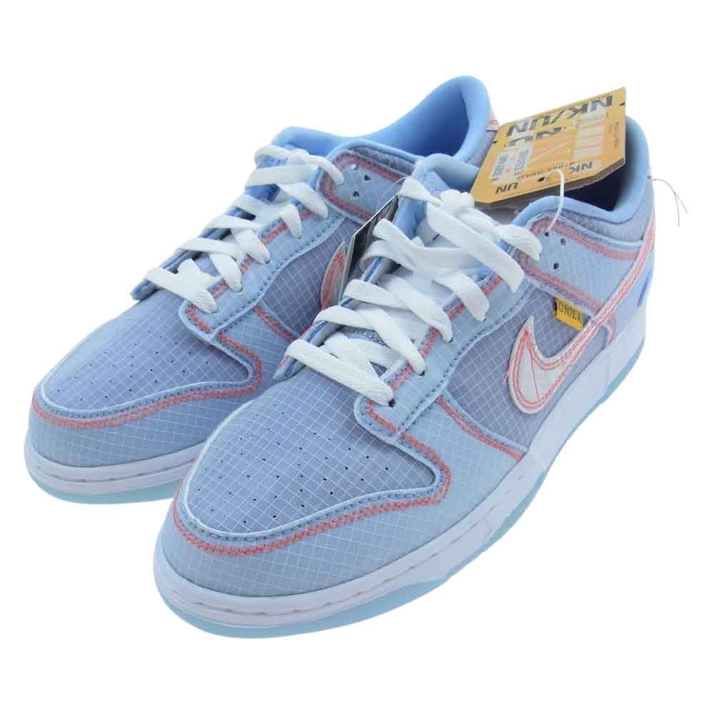 NIKE ナイキ DJ9649-400  × UNION DUNK LOW Passport Pack ユニオン ダンク ローカット スニーカー パスポートパック ブルー マルチカラー系 27.0cm【新古品】【未使用】【中古】