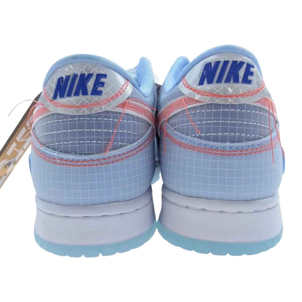 NIKE ナイキ DJ9649-400  × UNION DUNK LOW Passport Pack ユニオン ダンク ローカット スニーカー パスポートパック ブルー マルチカラー系 27.0cm【新古品】【未使用】【中古】