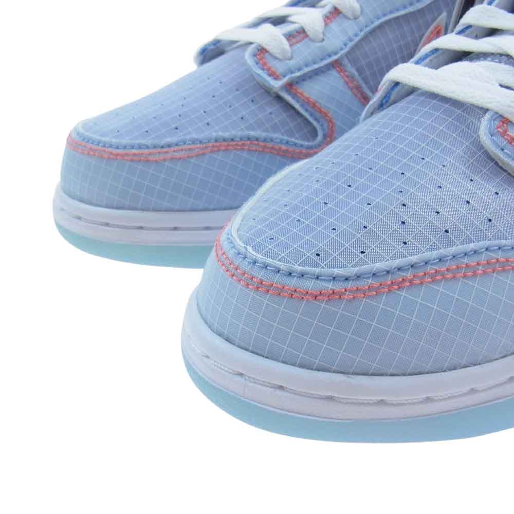 NIKE ナイキ DJ9649-400  × UNION DUNK LOW Passport Pack ユニオン ダンク ローカット スニーカー パスポートパック ブルー マルチカラー系 27.0cm【新古品】【未使用】【中古】