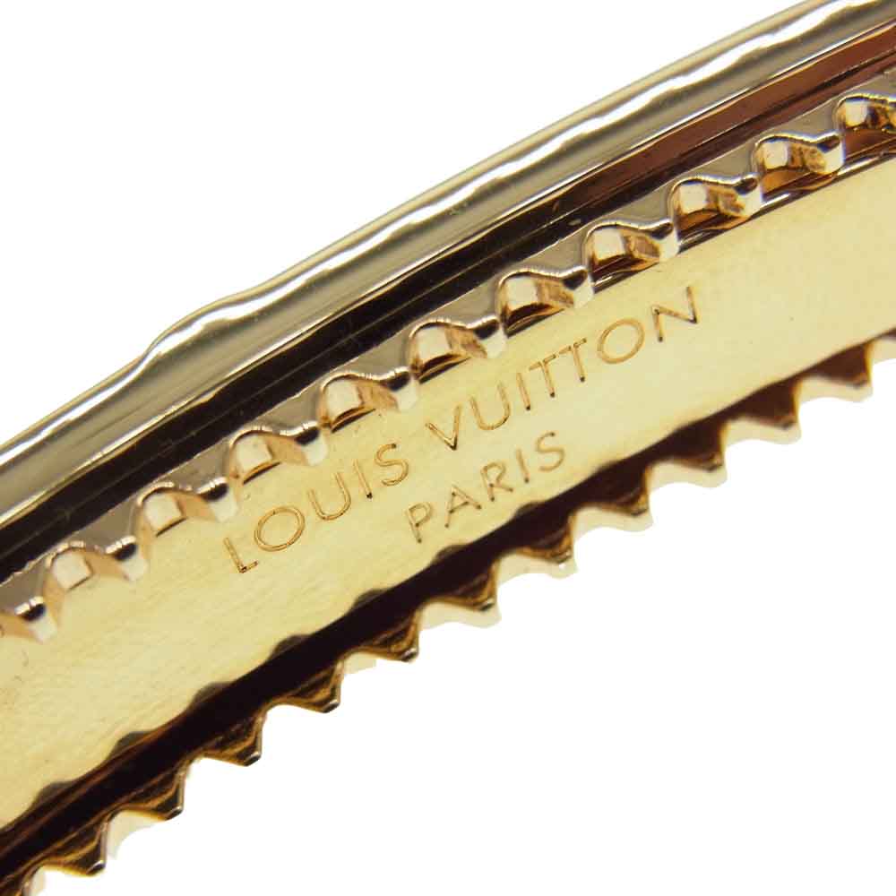 LOUIS VUITTON ルイ・ヴィトン M00566 M00566 バレッタ ループ モノグラム ヘアピン ブラウン系 ゴールド系【中古】