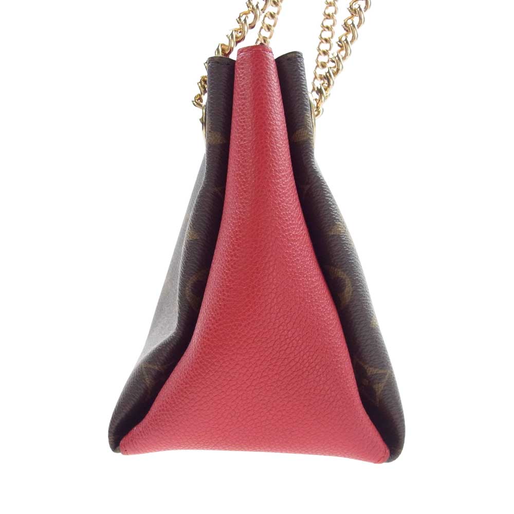 LOUIS VUITTON ルイ・ヴィトン M43776 モノグラム スレンヌBB スリーズ チェーン ショルダー バッグ ブラウン系 レッド系【中古】