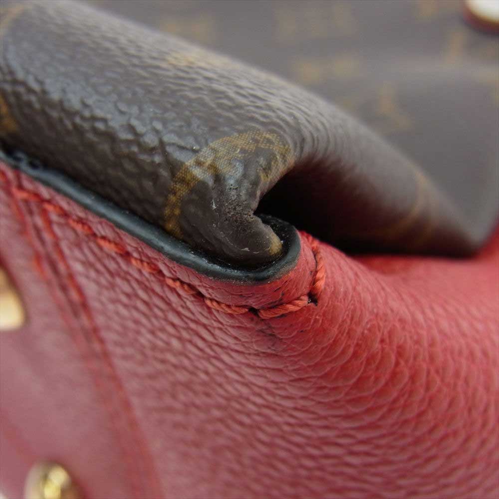 LOUIS VUITTON ルイ・ヴィトン M43776 モノグラム スレンヌBB スリーズ チェーン ショルダー バッグ ブラウン系 レッド系【中古】