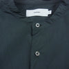 GRAPHPAPER グラフペーパー 22AW GM223-50062B Oversized Band Collar Shirt オーバーサイズ バンドカラー シャツ グレー グレー系 F【中古】