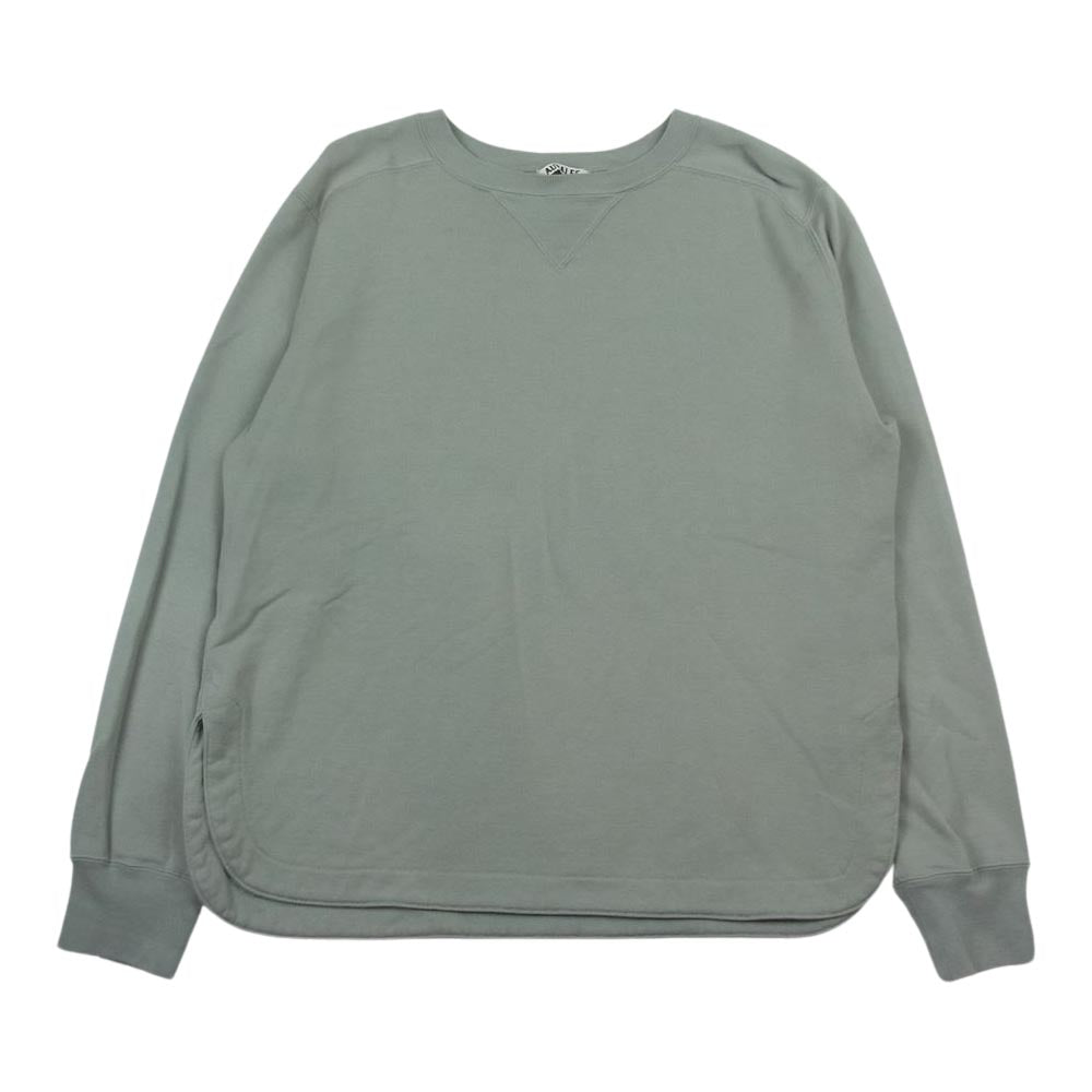 AURALEE オーラリー 22SS A22SP03LU LIGHT FLOWY SWEAT P/O プルオーバ― スウェット グリーン系【中古】