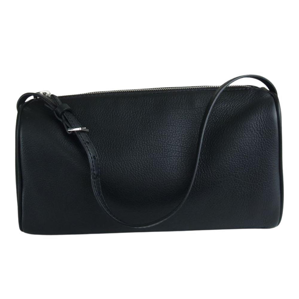 ザ ロウ 90's top handle bag  トップハンドル レザー ハンドバッグ ブラック系【中古】