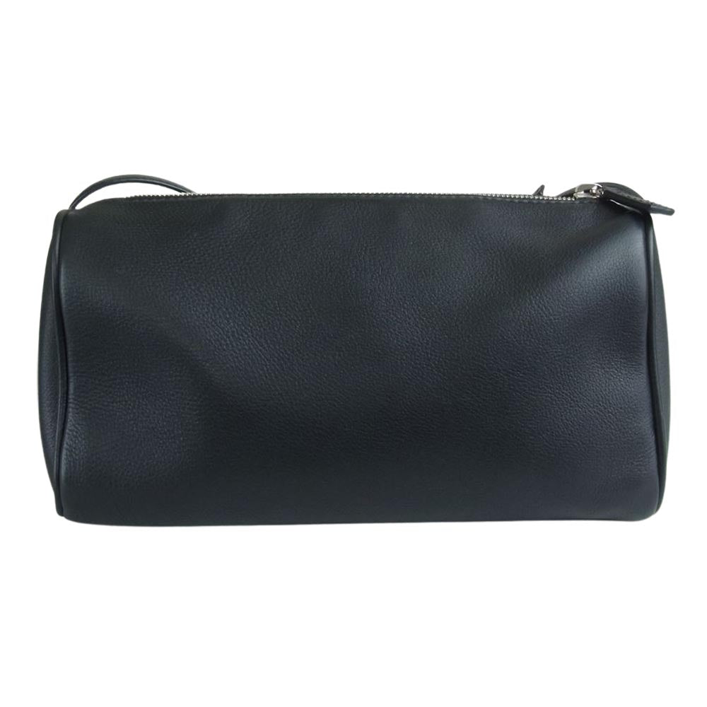 ザ ロウ 90's top handle bag  トップハンドル レザー ハンドバッグ ブラック系【中古】