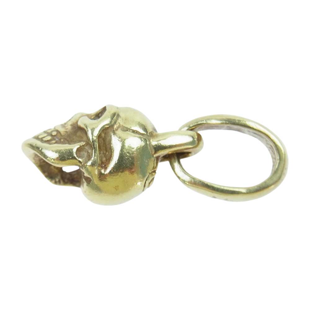 GABOR ガボール マリア ギャランティ付属 18K YELLOW GOLD SINGLE SKULL PENDANT W/H.W.O イエローゴールド シングル スカル ペンダントトップ ゴールド系【中古】