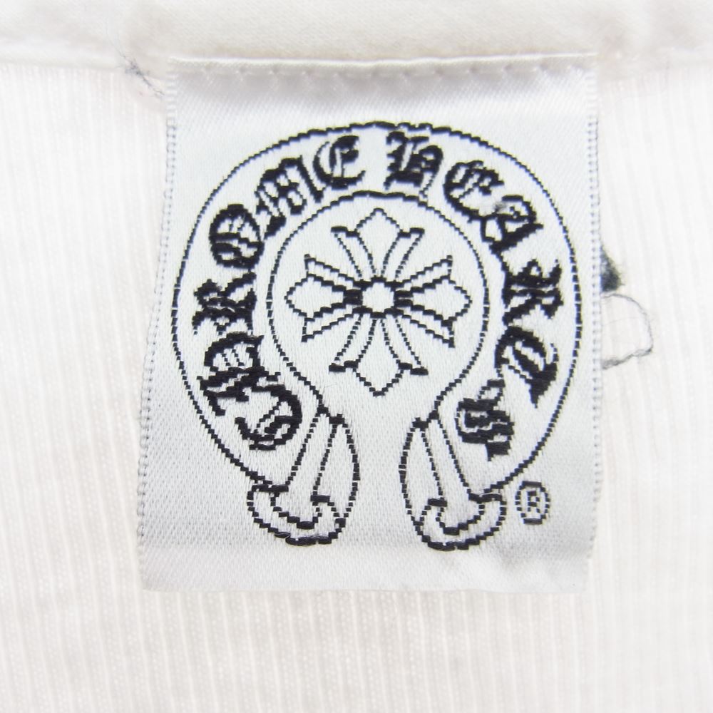 CHROME HEARTS クロムハーツ（原本無） ロゴ プリント タンクトップ ホワイト系 M【中古】