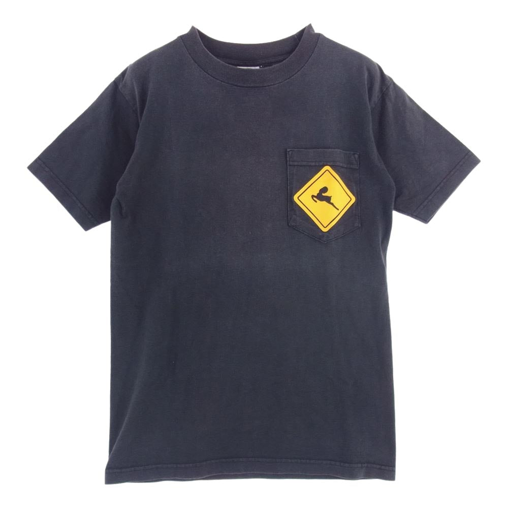 CHROME HEARTS クロムハーツ（原本無） フォティ プリント ポケット Tシャツ カットソー 半袖 ブラック系 S【中古】