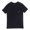 CHROME HEARTS クロムハーツ（原本無） フォティ マハリア スカルウィング ポケット バックプリント Tシャツ カットソー 半袖 黒 ブラック系 S【中古】