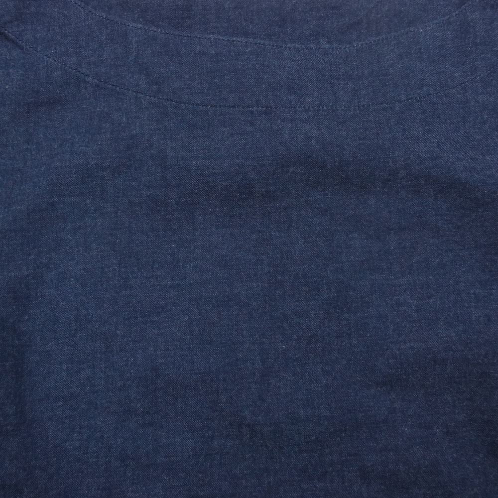 MARGARET HOWELL マーガレットハウエル MHL コットン ワンピース ネイビー インディゴブルー系 2【中古】