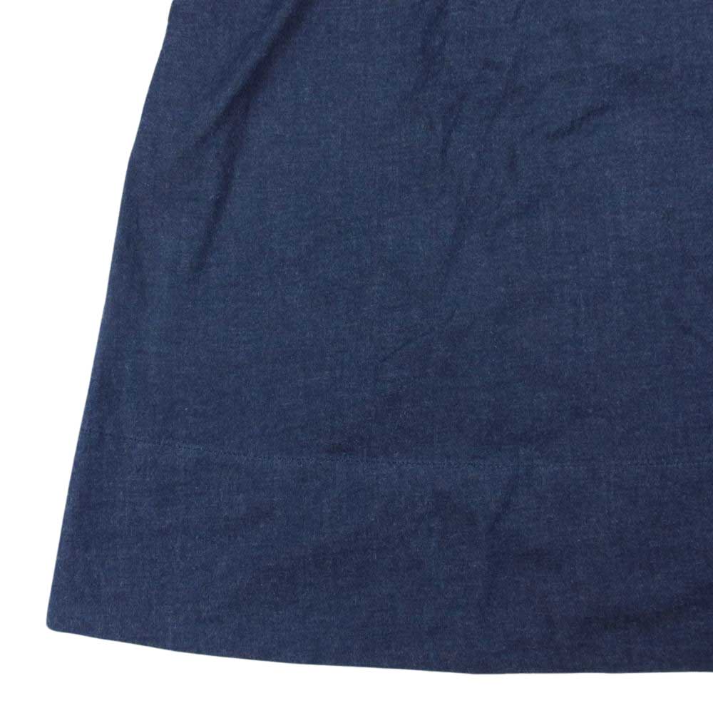 MARGARET HOWELL マーガレットハウエル MHL コットン ワンピース ネイビー インディゴブルー系 2【中古】