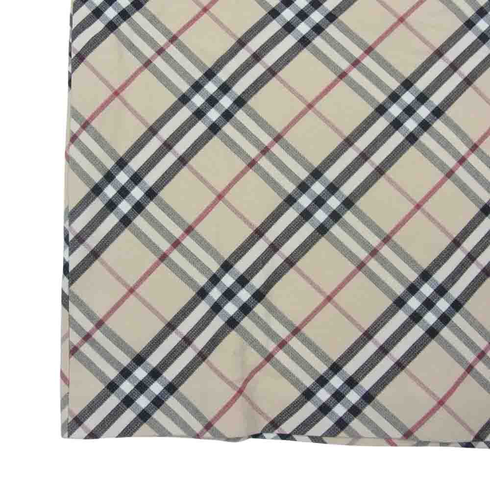 BURBERRY LONDON バーバリー ロンドン チェック ノースリーブ ワンピース ベージュ系 40【中古】