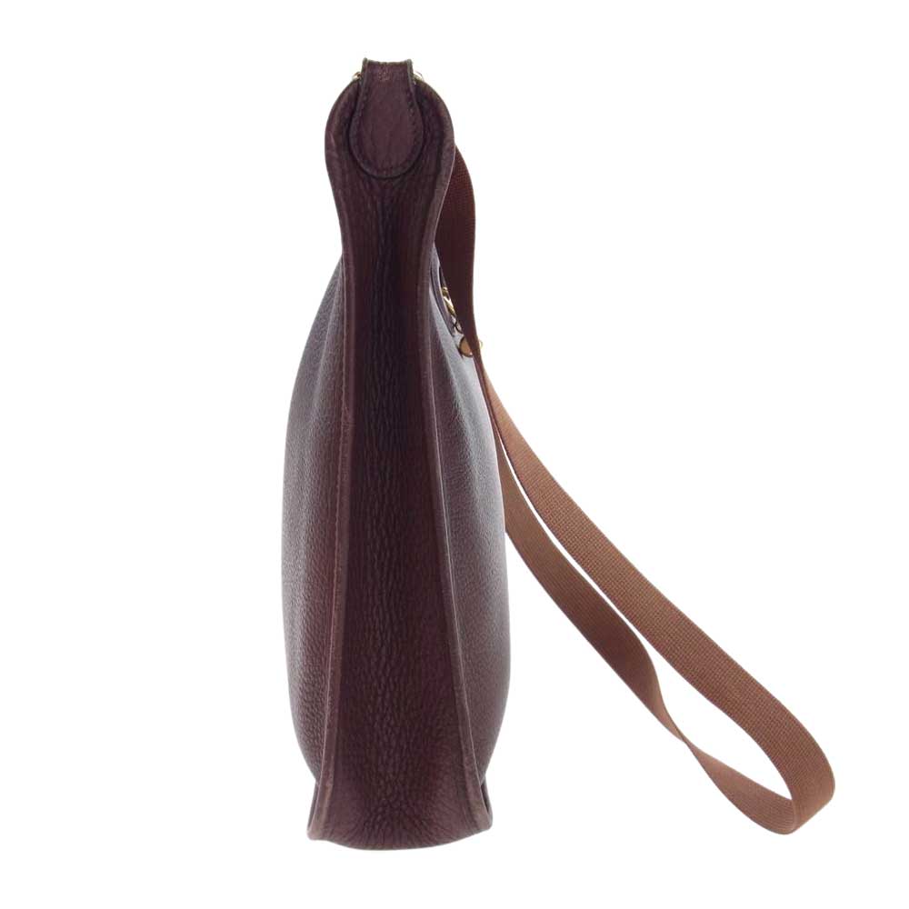 HERMES エルメス ヴェスパ PM □A刻印 レザー ショルダーバッグ ブラウン系【中古】