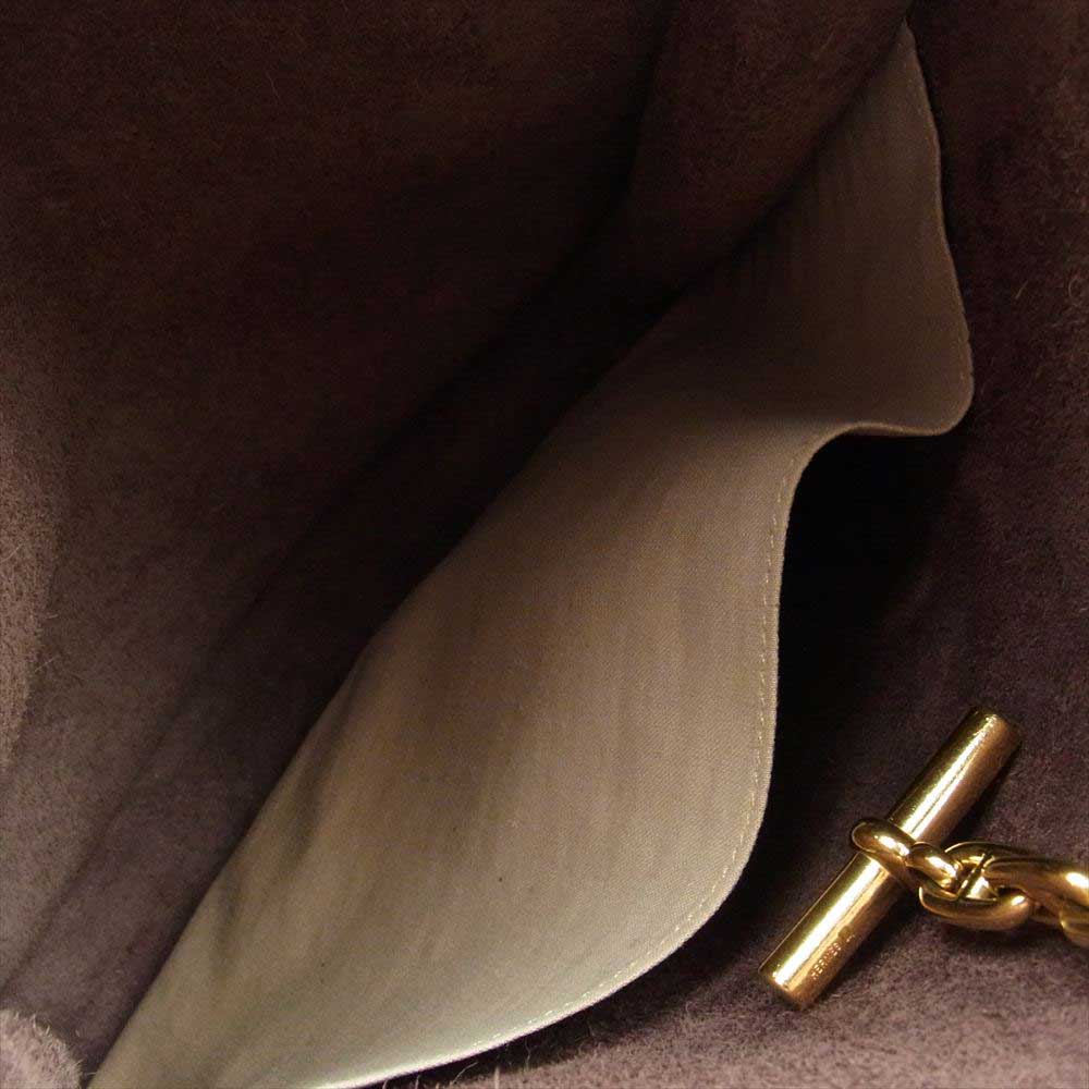 HERMES エルメス ヴェスパ PM □A刻印 レザー ショルダーバッグ ブラウン系【中古】