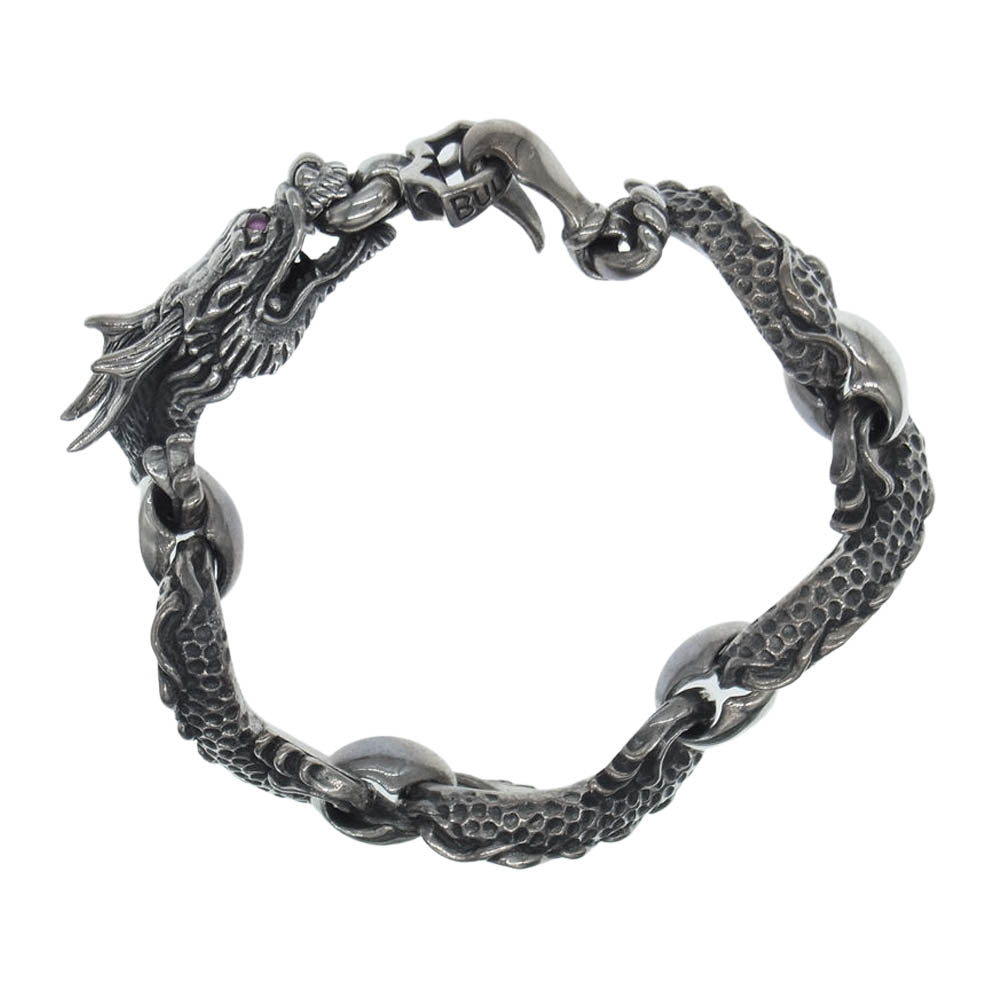 ブルブラッド DRAGON BRACELET ドラゴン ブレスレット シルバー系【中古】