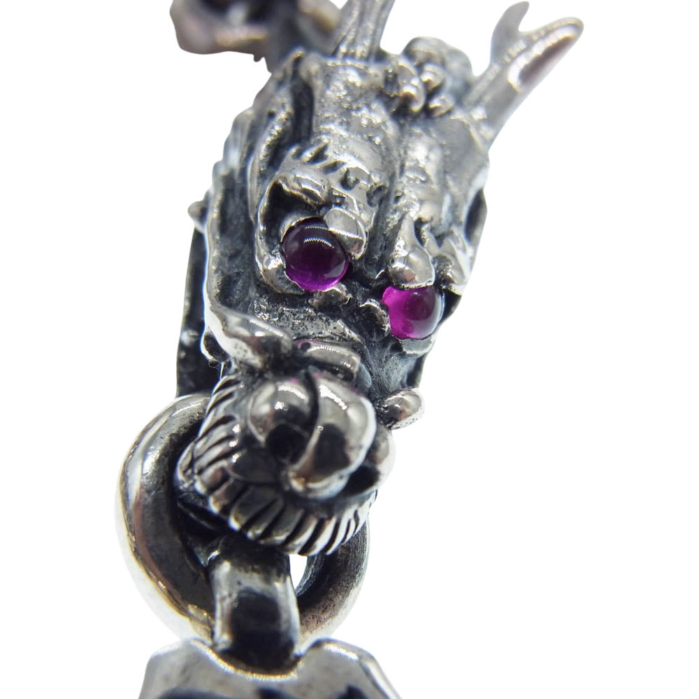 ブルブラッド DRAGON BRACELET ドラゴン ブレスレット シルバー系【中古】
