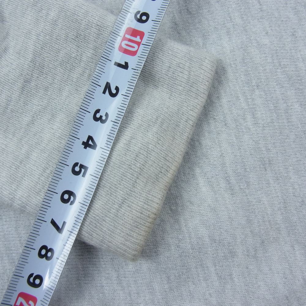 Champion チャンピオン 90s ヴィンテージ REVERSE WEAVE KANSAS ロゴ リバースウィーブ クルーネック スウェット グレー系 XL【中古】