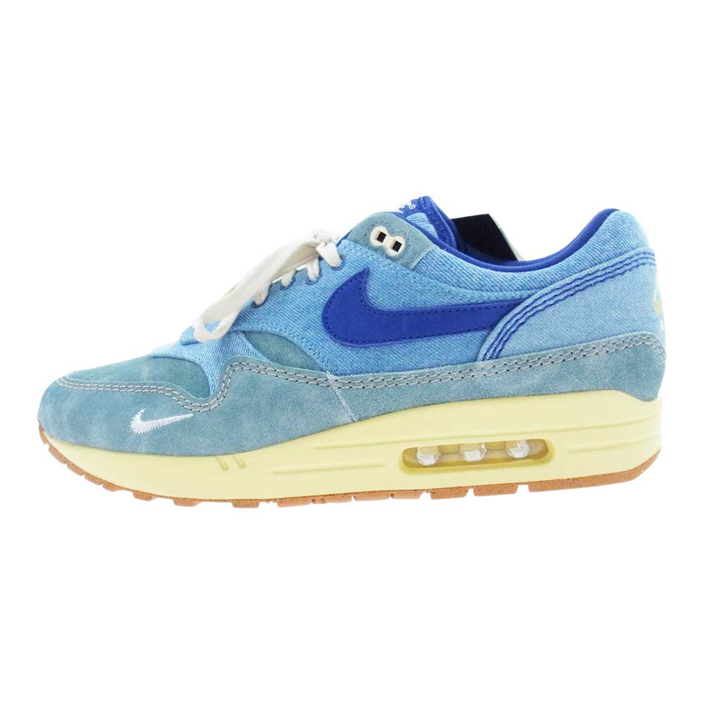NIKE ナイキ DV3050-300 AIR MAX 1 PRM Dirty Denim エアマックス 1 プレミアム ダーティーデニム インディゴ ローカット スニーカー インディゴブルー系 30.0cm【新古品】【未使用】【中古】