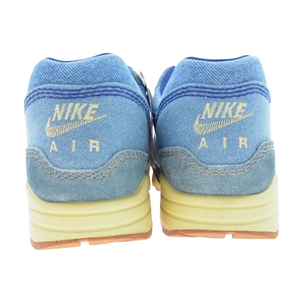 NIKE ナイキ DV3050-300 AIR MAX 1 PRM Dirty Denim エアマックス 1 プレミアム ダーティーデニム インディゴ ローカット スニーカー インディゴブルー系 30.0cm【新古品】【未使用】【中古】