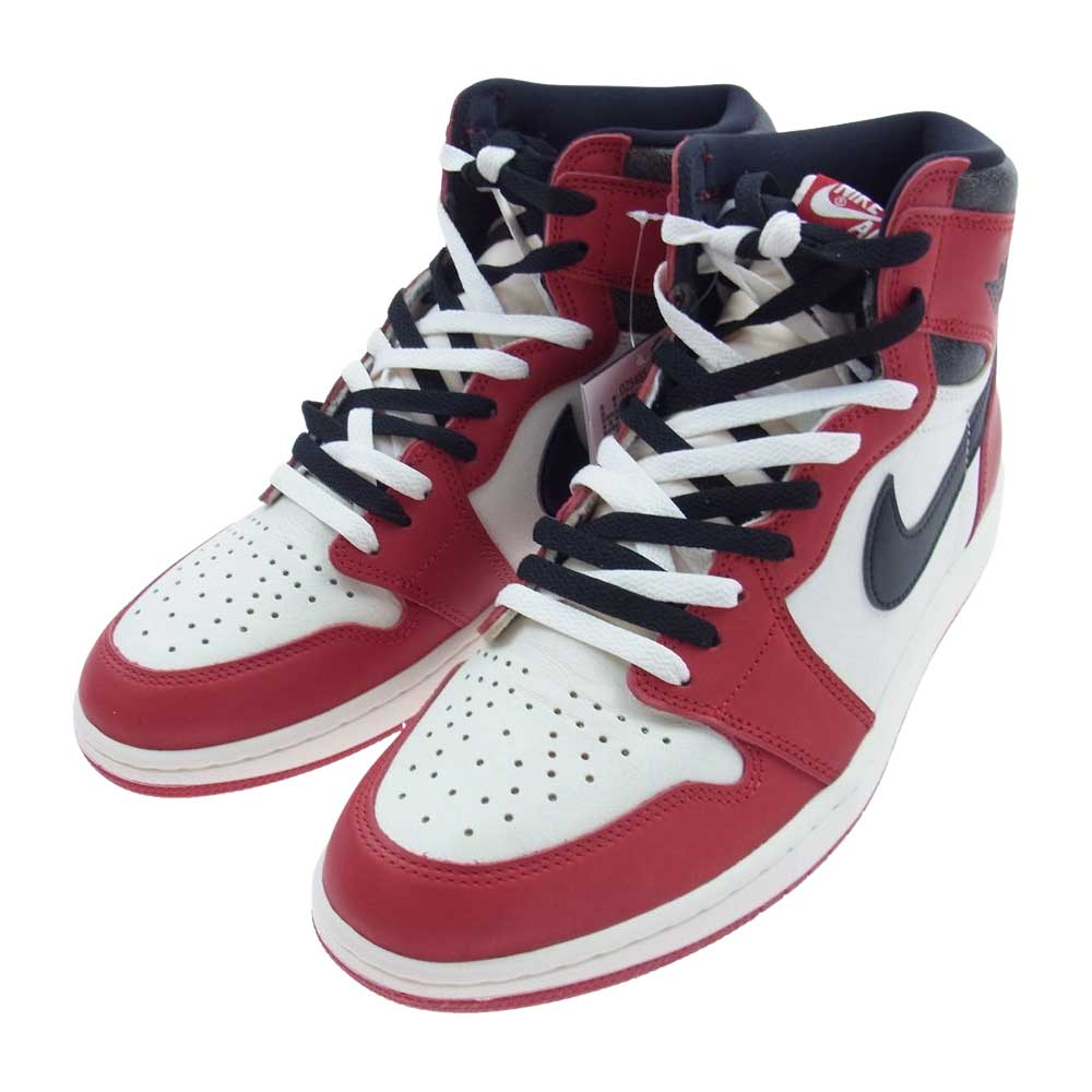 NIKE AIR JORDAN ナイキ ジョーダン DZ5485-612 AIR JORDAN 1 RETRO HIGH OG Lost & Found エアジョーダン1 レトロハイ ロフト ファウンド  Chicago シカゴ ハイカット スニーカー レッド系 30.0cm【新古品】【未使用】【中古】