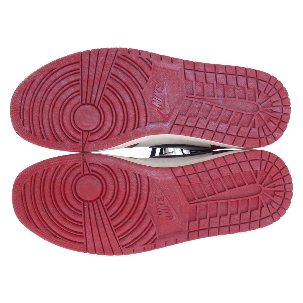 NIKE AIR JORDAN ナイキ ジョーダン DZ5485-612 AIR JORDAN 1 RETRO HIGH OG Lost & Found エアジョーダン1 レトロハイ ロフト ファウンド  Chicago シカゴ ハイカット スニーカー レッド系 30.0cm【新古品】【未使用】【中古】