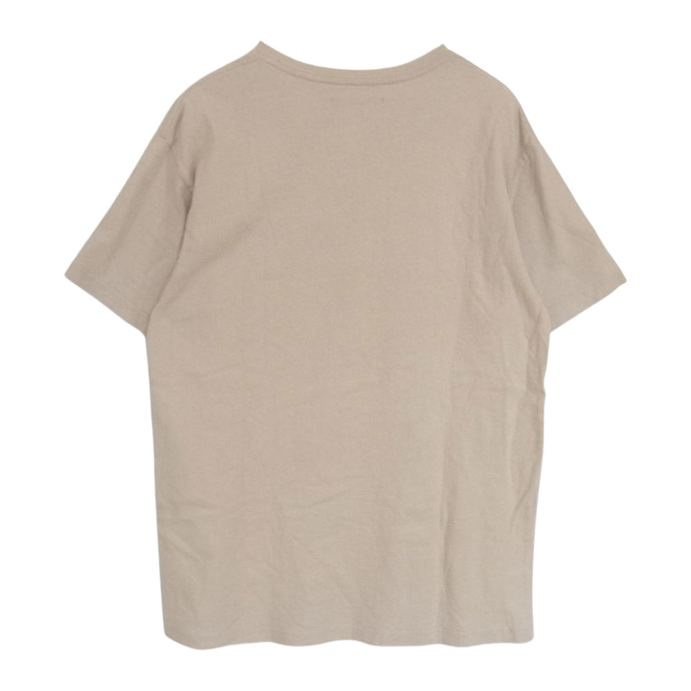 キス ボックスロゴ Tシャツ ベージュ系 M【中古】