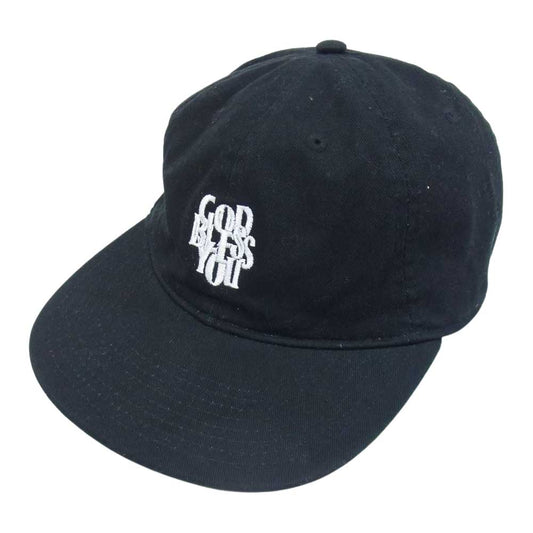 ゴッドブレスユー  20ss GOD BLESS YOU SNAPBACK CAP キャップ ブラック系 FREE【中古】