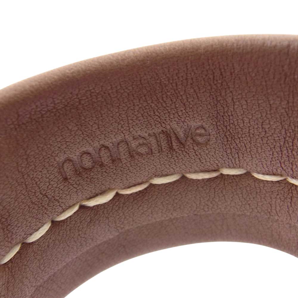 nonnative ノンネイティブ NN-A3303 GARDENER BANGLE レザー バングル ブラウン系【中古】