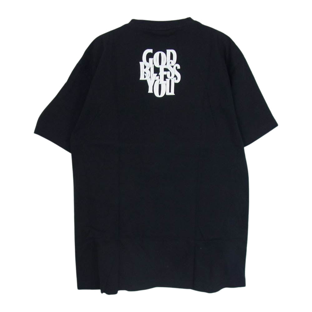 ゴッドブレスユー  EXAMPLE TEE Tシャツ ブラック系 L【極上美品】【中古】