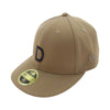 DESCENDANT ディセンダント × NEW ERA ニューエラ 59FIFTY CAP キャップ 帽子 ライトブラウン系 58.7ｃｍ【中古】