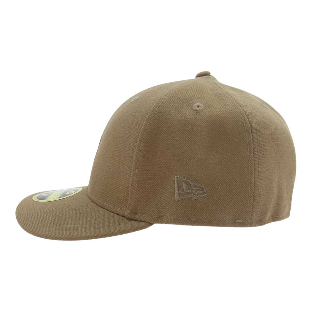 DESCENDANT ディセンダント × NEW ERA ニューエラ 59FIFTY CAP キャップ 帽子 ライトブラウン系 58.7ｃｍ【中古】