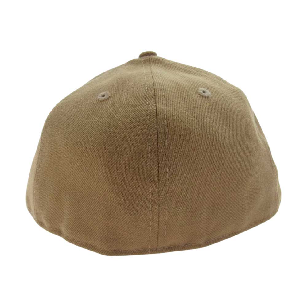 DESCENDANT ディセンダント × NEW ERA ニューエラ 59FIFTY CAP キャップ 帽子 ライトブラウン系 58.7ｃｍ【中古】