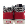 VANS バンズ × fog fear of god  Mountain Edition フィアオブゴッド バンズ マウンテン エディション DX ハイカット スニーカー  レッド系 25.0cm【美品】【中古】